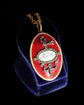 LATE 19TH CENTURY FRENCH ‘AMITIE’ ENAMEL & DIAMOND PENDANT