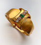 VICTORIAN EMERALD & DIAMOND BANGLE