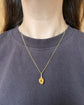 VICTORIAN 15CT GOLD KNOT PENDANT