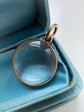 CHUNKY VICTORIAN CRYSTAL & 18CT GOLD LOCKET