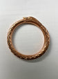 GEORGIAN 15CT GOLD OUROBOROS SPLIT RING