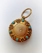 VICTORIAN 15CT GOLD & TURQUOISE LOCKET