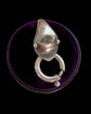 ANTIQUE SILVER SNAKE HEAD BAIL / CHAIN EXTENDER