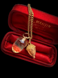 VICTORIAN CITRINE ACORN PENDANT