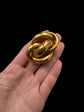 VICTORIAN 15CT GOLD CHUNKY KNOT BROOCH