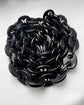VICTORIAN WHITBY JET CHUNKY MARINER LINK CHAIN
