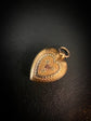 GEORGIAN REGENCY 18CT GOLD HEART PENDANT