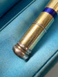 VICTORIAN 15CT GOLD & COLOURED ENAMEL TRIPLE PROPELLING PENCIL PENDANT