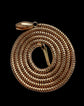 VICTORIAN 15CT GOLD BRAZILIAN / SNAKE LINK CHAIN