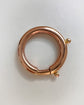 ANTIQUE 9CT GOLD BOLT RING