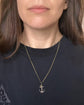 VICTORIAN PLATINUM & GOLD ANCHOR PENDANT