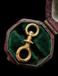 19TH CENTURY SWIVEL DOG CLIP IN 18CT GOLD