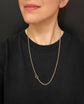 ANTIQUE 18CT GOLD & PLATINUM CHAIN