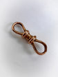 VICTORIAN 9CT GOLD DOUBLE DOG CLIP