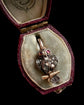 VICTORIAN DIAMOND OWL PENDANT