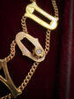 ‘I LOVE YOU’ DIAMOND VINTAGE BRACELET