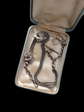 19TH CENTURY SILVER EQUESTRIAN ALBERTINA CHAIN