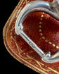 FRENCH SILVER DOUBLE STIRRUP BANGLE