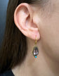 EARLY 19TH CENTURY AMETHYST SNAKE EARRINGS