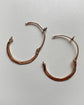 EARLY 19TH CENTURY OUROBOROS SNAKE HOOPS