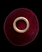 ANTIQUE 9CT GOLD PLATED PUSH BOLT