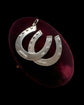 VICTORIAN DOUBLE SILVER HORSESHOE PENDANT