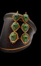 VICTORIAN SCARAB BEETLE DROP EARRINGS