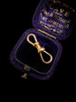 VICTORIAN 9CT GOLD DOUBLE DOG CLIP