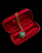 VICTORIAN TURQUOISE & DIAMOND HEART PENDANT