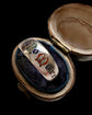 ANTIQUE SILVER & ENAMEL ‘I ASK NO MORE’ RING