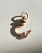 ANTIQUE 15CT GOLD TWIST DOG CLIP