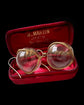 VICTORIAN HIGH CARAT GOLD POOL OF LIGHT EARRINGS