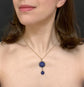 VICTORIAN LAPIS LAZULI & DIAMOND PENDANT