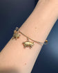 VICTORIAN 9CT GOLD LUCKY PIG BANGLE