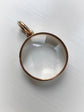 CHUNKY VICTORIAN CRYSTAL & 18CT GOLD LOCKET
