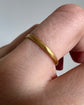 GEORGIAN GEORGE IV 18CT GOLD BAND RING