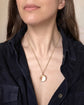VICTORIAN ROCK CRYSTAL & 15CT GOLD POOL OF LIGHT SPHERE PENDANT