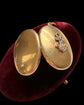 ANTIQUE DIAMOND ANCHOR 18CT GOLD LOCKET