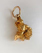 19TH CENTURY GOLD NUGGET PENDANT