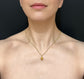 VICTORIAN 18CT GOLD MINI ACORN PENDANT