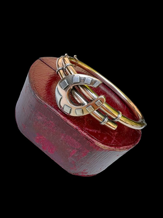 VICTORIAN HORSESHOE BANGLE