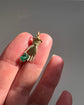EARLY 19TH CENTURY 15CT GOLD HAND PENDANT