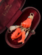 19TH CENTURY CORAL HAND PENDANT