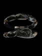 VICTORIAN WHITBY JET SNAKE BANGLE