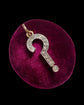 ANTIQUE DIAMOND QUESTION MARK PENDANT