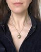 VICTORIAN 9CT GOLD PUFFY HEART LOCKET PENDANT