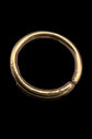 ANTIQUE 9CT GOLD PLAIN SPLIT RING