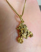 19TH CENTURY GOLD NUGGET PENDANT