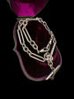ANTIQUE SILVER PAPERCLIP ALBERT CHAIN