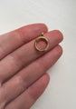VICTORIAN 15CT GOLD BOLT RING
